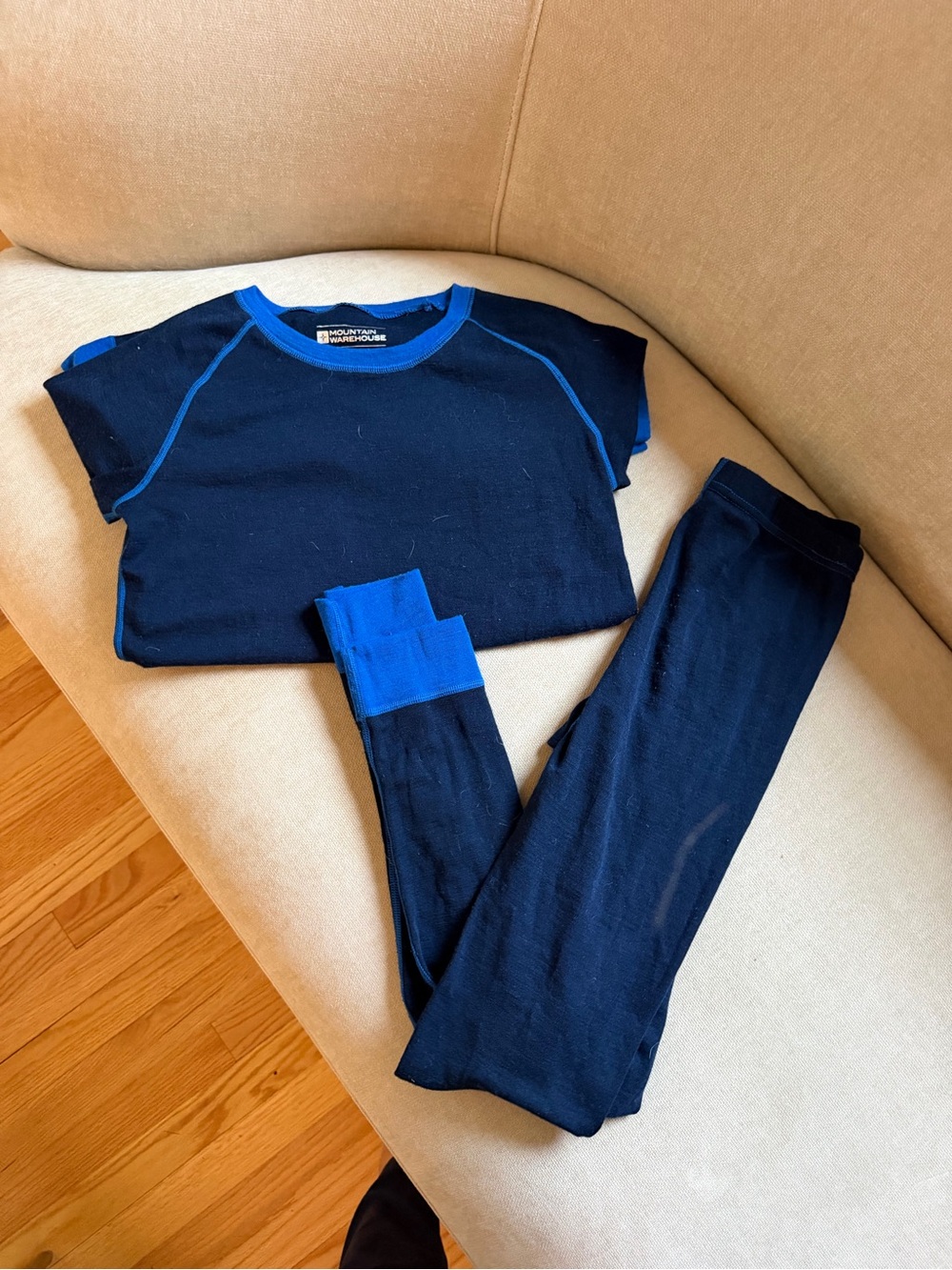 NEW W/O TAGS - Kids MOUNTAIN WAREHOUSE Merino Wool Base Layer Set - Size 13